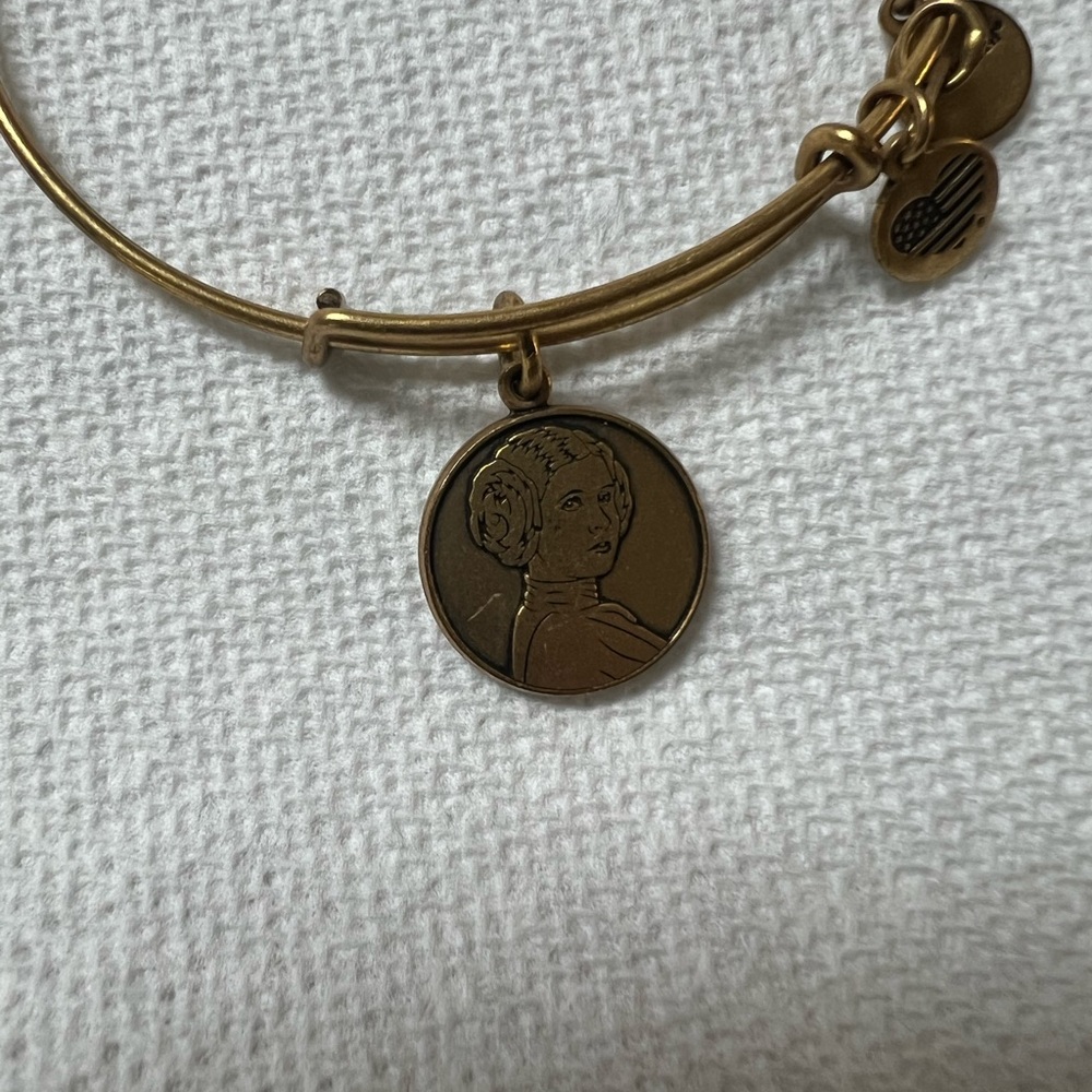 Alex and Ani Princess Leia Charm Bangle